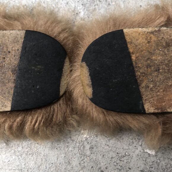 Gucci slides w/fur - Picture 11 of 11